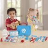 Melissa & Doug | Kit veterinario giocattolo con peluche cane e peluche gatto, valigetta veterinario e stetoscopio giocattolo | Giochi bambini 3 anni | Regalo per bambino e bambina dai 3 anni in sÃ¹ - immagine 4