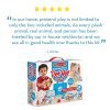 Melissa & Doug | Kit veterinario giocattolo con peluche cane e peluche gatto, valigetta veterinario e stetoscopio giocattolo | Giochi bambini 3 anni | Regalo per bambino e bambina dai 3 anni in sÃ¹ - immagine 5