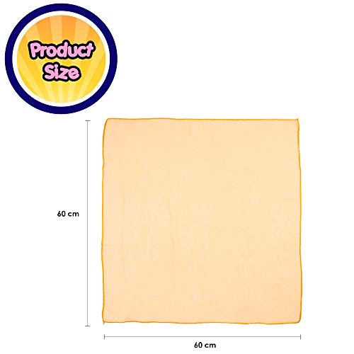 THE TWIDDLERS - 32 Foulard Giocoleria da Danza Multicolore per Neonati - Sciarpe in Tessuto di Seta Sensoriale per Bambini - Nastri Sensoriali per Neonati, Ideali per Danza, Ginnastica - 60x60cm - immagine 7