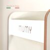 mumy easySTEP | Learning Tower Montessori Antimacchia | Regolabile a 3 livelli | Torre di apprendimento progettata e realizzata in Italia con materiali sostenibili - immagine 6