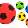 W'TOY- Pallone in Spugna Diametro, Colore Assortito, 20 cm, 38347, 14 anni to 99 anni, Giocattoli antistress + manuale