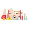 Le Toy Van - TV476 - Cassetta degli attrezzi in legno naturale certificato FSC gioco bambino 3 anni, 11 accessori inclusi, senza plastica, favorisce lo sviluppo delle abilità motorie fini