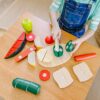 Melissa & Doug Alimenti Da Tagliare In Legno | frutta in legno| Giocattoli di ruolo | 3+ | Gioco Montessori | Regali per Bambino e Bambina - immagine 4