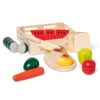 Melissa & Doug Alimenti Da Tagliare In Legno | frutta in legno| Giocattoli di ruolo | 3+ | Gioco Montessori | Regali per Bambino e Bambina