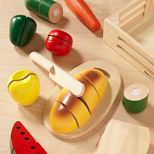 Melissa & Doug Alimenti Da Tagliare In Legno | frutta in legno| Giocattoli di ruolo | 3+ | Gioco Montessori | Regali per Bambino e Bambina - immagine 5