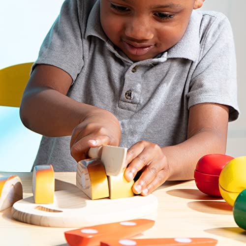 Melissa & Doug Alimenti Da Tagliare In Legno | frutta in legno| Giocattoli di ruolo | 3+ | Gioco Montessori | Regali per Bambino e Bambina - immagine 6