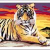 Ravensburger - Creart Serie D Tigre | Kit Pittura Bambini | Dipingere Con I Numeri Include Tutto Il Necessario | Giochi Bambini 9 Anni O Più | Creart 9 Anni - immagine 3