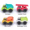 kramow 4 in 1 Camion giocattolo per bambini,Trasportatore auto Veicoli da Cantiere giocattoli,Natale Compleanno Regalo Giocattolo bambino 2 3 4 anni - immagine 6