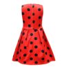 Lito Angels Vestito da Ladybug Coccinella per Bambina Gonna in Nera a Pois Festa di Compleanno e Halloween - immagine 3