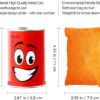 Ulifeme Tiro al Barattolo, Mira al Barattolo Numerati per Bambini, Gioco del Bersaglio con 10 Pezzi Sorriso Tin Can Alley e 3 Pezzi Beanbags, Lattine Giocattolo Regalo per Compleanno e Altro Festa - immagine 5
