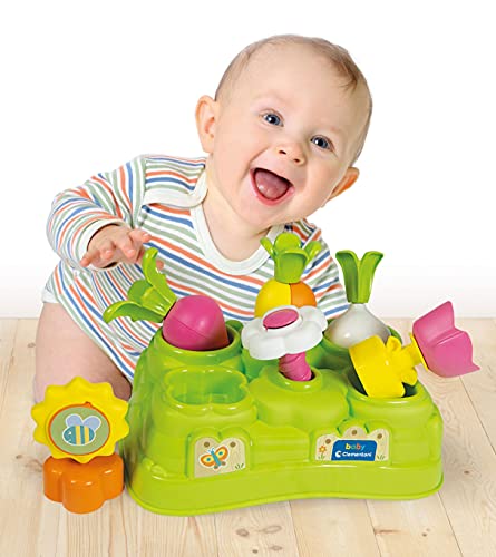 Clementoni - Banchetto in Plastica con 6 Elementi da Inserire, Baby Garden, Gioco per Bambini per Lo Sviluppo di Coordinazione e Manualità, Regalo Bambini 0-36 Mesi, 17277 - immagine 5