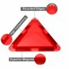 Desire Deluxe Set tessere magnetiche - Gioco Educativo per bambini e bambine - Età 3 4 5 6 7 anni - Impara con le costruzioni - 57 pz - immagine 7