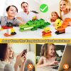 Grandi Blocchi da Costruzione, 135 Pezzi Classici Mattoni Creativi per Bambini, Compatibili con Secchio per Ragazzi dai 2 Ai 5 Anni - immagine 4