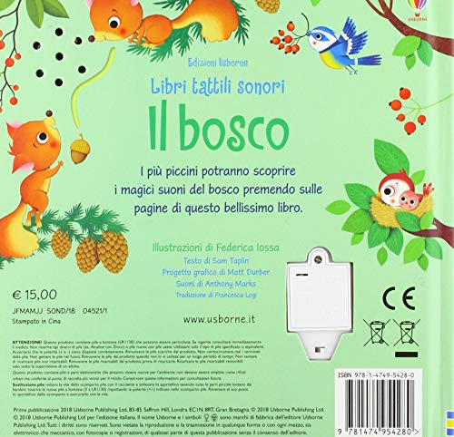 Libri tattili sonori - Il bosco - immagine 3