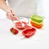 Lékué Stampo Per Gelato Impilabile, Mini, Quattro Pezzi, Multicolore, 9.8 x 11.5 x 7 cm - immagine 6