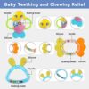 MOONTOY 9 Pezzi Sonaglio Neonato Bambini Giocattoli Giochi Neonato 0 3 6 9 12 18 Mesi Bambina Maschio Dentizione Gioco Giochi Sensoriali Per Neonati Neonata - immagine 7
