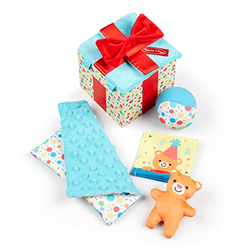 Melissa & Doug – Confezione regalo a sorpresa per bambini piccoli, Confezione  regalo per mordere e fare suoni, Giocattolo sensoriale per bambini, 6 mesi,  Regalo per bambino e bambina – Giochi e