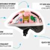 meteor Casco Bici Ideale per Bambini - Caschi Perfetto per Downhill Enduro Ciclismo MTB Scooter - Helmet per Tutte Le Forme di Attività in Bicicletta Helmo - immagine 3