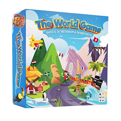 The World Game – Divertente Gioco da Tavolo Sulla Geografia – Gioco del  Mondo Educativo per Bambini e Adulti – Fantastico Gioco di Società per  Adolescenti – Giochi e Prodotti per l'Età Evolutiva