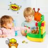 VATOS Acchiappa la Talpa,Mini-Giocattolo elettronico Arcade,Giocattolo Fornito di Monete e di 2 martelli Giocattolo,Gioco interattivo per i Bambini e Bambini di età Compresa tra 3-6 Anni - immagine 3
