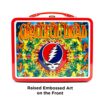 AQUARIUS Grateful Dead Fun Box â Robusta scatola di latta con manico in plastica e copertina frontale in rilievo, licenza ufficiale Grateful Dead Merchandise e regalo da collezione per bambini, - immagine 4
