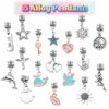 BIIB Regalo Bambina 5 6 7 8 9 10 11 12 Anni, Kit Braccialetti Fai Da Te Bambina, Unicorno Bambina Regalo, Giochi Bambina 5-12 Anni Femmina, Crea Braccialetti Bambina, Regalo Compleanno Bambina - immagine 3