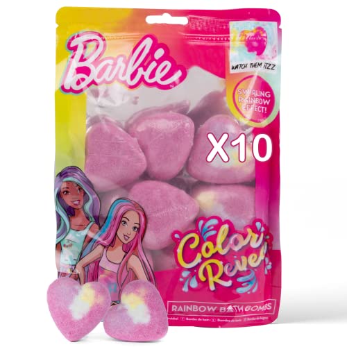 Barbie Bomboletta da bagno per bambina, set di palline da bagno, per bambini,  10 palline da bagno, effervescenti, colore: rosa – Giochi e Prodotti per  l'Età Evolutiva