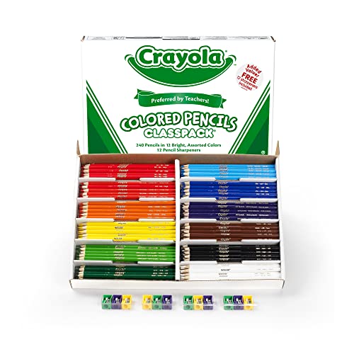CRAYOLA Pastel, Matite Colorate da Disegno, Confezione da 12 pezzi, per  Scuola e Tempo Libero, Colori