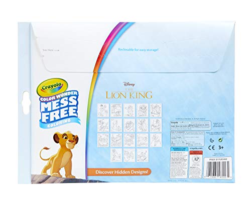 Crayola Color Wonder Coloring Book Pages & Markers, Mess Free Coloring, Gift for Kids - immagine 5