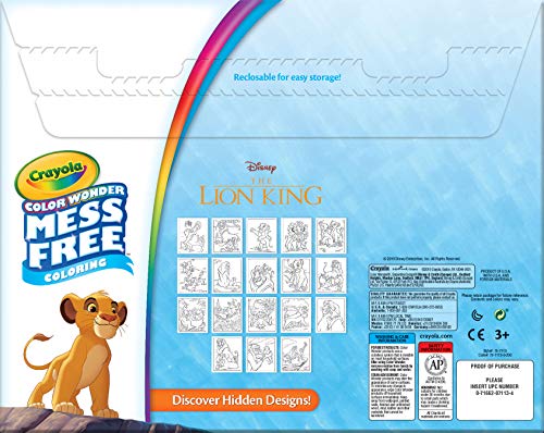 Crayola Color Wonder Coloring Book Pages & Markers, Mess Free Coloring, Gift for Kids - immagine 8