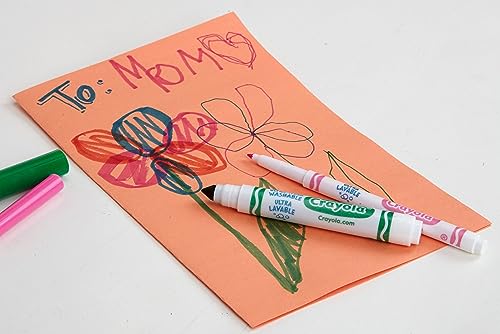 Crayola - Construction Paper, 240 fogli 22x30cm, 10 colori assortiti, per disegno, collage, art&craft - immagine 6