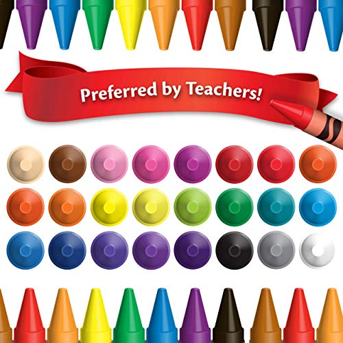 CRAYOLA Pastelli Bulk, 12 confezioni di pastelli con 24 colori assortiti - immagine 4