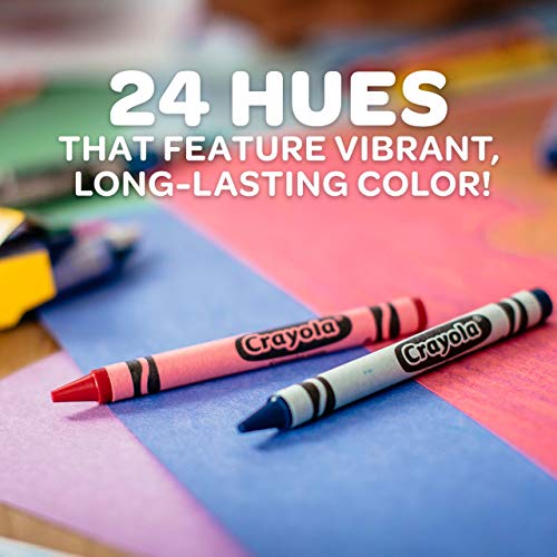 CRAYOLA Pastelli Bulk, 12 confezioni di pastelli con 24 colori assortiti - immagine 5