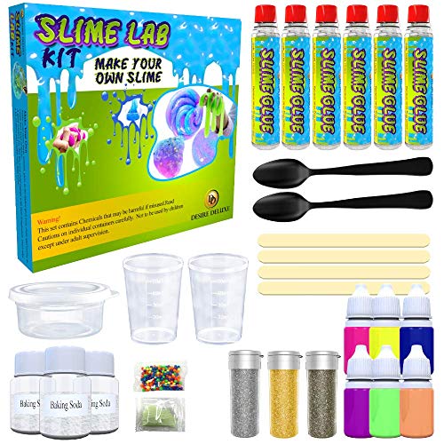 Desire Deluxe Kit Slime Fai da te Slime Lab Set completo Gioco