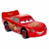 Mattel Disney Pixar CARS Veicoli Scattanti - Saetta McQueen, macchina da spingere con occhi e bocca che si muovono e cambiano espressione, ispirato al film, giocattolo per bambini, 3+ anni, HPH64 - immagine 5