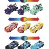 Mattel Disney Pixar Cars- Saetta McQueen, Mater e Bobby Swift Cambia Colore, Confezione da 3 Cars The Movie Giocattolo per Bambini 3+Anni, GPB03 - immagine 4