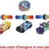 Mattel Disney Pixar Cars- Saetta McQueen, Mater e Bobby Swift Cambia Colore, Confezione da 3 Cars The Movie Giocattolo per Bambini 3+Anni, GPB03 - immagine 5