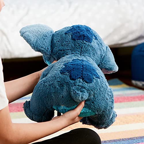 Disney Store peluche ufficiale medio per bambini Stitch, 38 cm, personaggio coccoloso con consistenza sfumata e dettagli ricamati, orecchie flessibili - per bimbi dai 0 anni in su - immagine 4