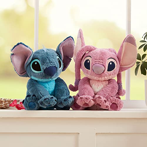 Disney Store peluche ufficiale medio per bambini Stitch, 38 cm, personaggio coccoloso con consistenza sfumata e dettagli ricamati, orecchie flessibili - per bimbi dai 0 anni in su - immagine 6
