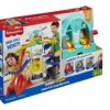 Fisher-Price, Little People, Mega Torre Scontri e Sfide, Pista con Veicoli Giocattolo per Bambini 18+Mesi, GMJ12 - immagine 7