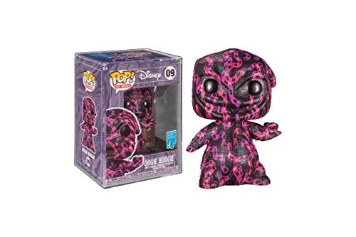 Funko Pop! Disney: The Nightmare Before Christmas-Oogie Boogie - (Artist's Series) with Case - Figura in Vinile da Collezione - Include Una Custodia Protettiva in Plastica Premium - Idea Regalo
