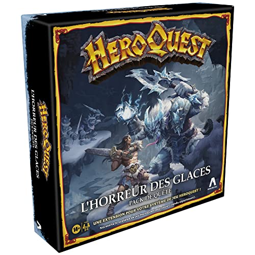 Avalon Hill HeroQuest, Estensione Horror del ghiaccio, gioco in stile dungeon, 2-5 Giocatori, da 14 anni, sistema di gioco HeroQuest richiesto - immagine 3