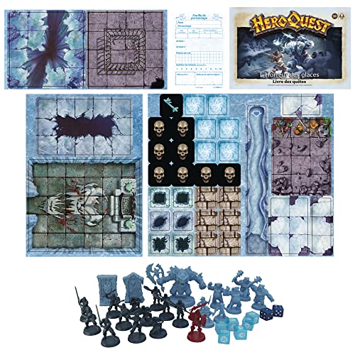 Avalon Hill HeroQuest, Estensione Horror del ghiaccio, gioco in stile dungeon, 2-5 Giocatori, da 14 anni, sistema di gioco HeroQuest richiesto - immagine 5