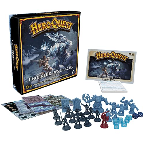 Avalon Hill HeroQuest, Estensione Horror del ghiaccio, gioco in stile dungeon, 2-5 Giocatori, da 14 anni, sistema di gioco HeroQuest richiesto - immagine 7