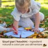 Honeysticks Super Jumbo Pastelli di cera (pacco da 6) - 100% cera d'api, colori alimentari, non tossici, per bambini 1-3 anni, infrangibili, extra-large, facili da tenere e usare, eco-compatibili - immagine 4