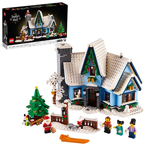 LEGO 10293 – Kit da costruzione, per adulti e famiglie, con scena natalizia  da esporre – Giochi e Prodotti per l'Età Evolutiva