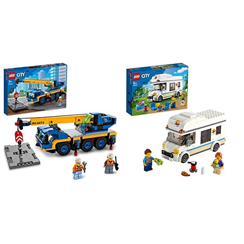 LEGO 60324 City Great Vehicles Gru Mobile, Camion Giocattolo per Bambini e  Bambine dai 7 Anni in su, Veicoli da Cantiere, Giochi Creativi, Idee Regalo  – Giochi e Prodotti per l'Età Evolutiva