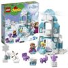 LEGO DUPLO Disney Princess Il Castello di Ghiaccio di Frozen, Set Giocattoli con Mini Bamboline di Elsa e Anna, e Olaf, - immagine 3