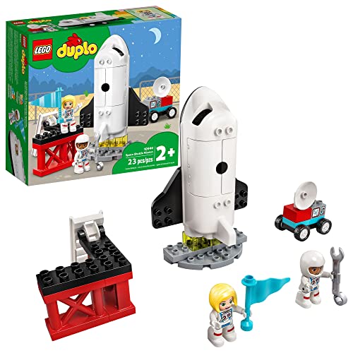 LEGO DUPLO Town Space Shuttle Mission 10944 Building Toy; Space Shuttle  Creative Learning Playset, New 2021 (23 Pieces) – Giochi e Prodotti per  l'Età Evolutiva