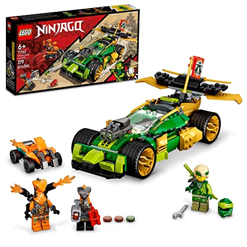 LEGO NINJAGO Lloyd's Race Car EVO 71763 Building Kit Featuring a Ninja Car  Toy, NINJAGO Lloyd and Snake Figures; Creative Toys for Kids Aged 6+ (279  Pieces) – Giochi e Prodotti per l'Età Evolutiva
